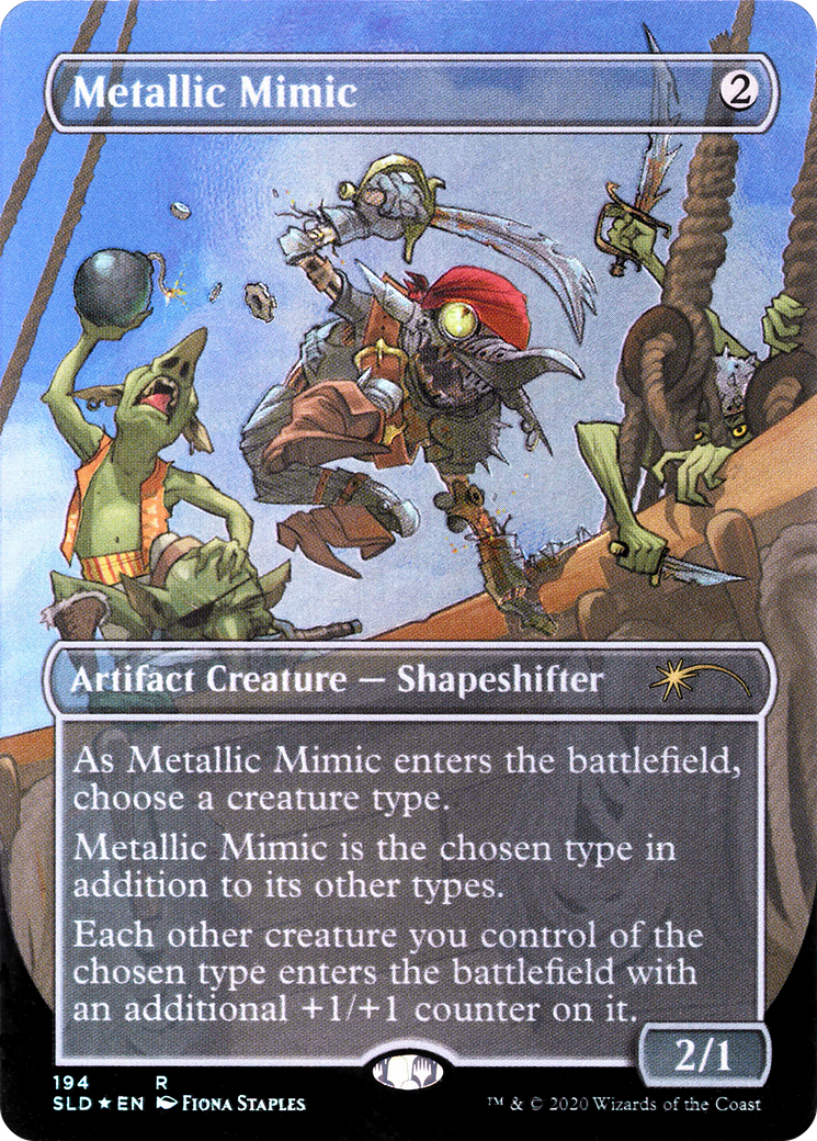Metallic Mimic (Borderless) [Secret Lair Drop Series] Foil