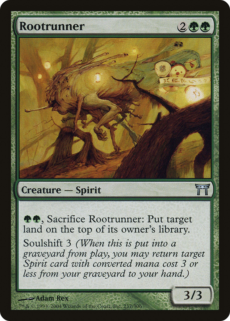 Rootrunner [Champions of Kamigawa] Foil