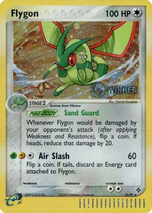 Flygon (Pokemon League) [Winner] 15/97 - League & Championship Cards Holofoil