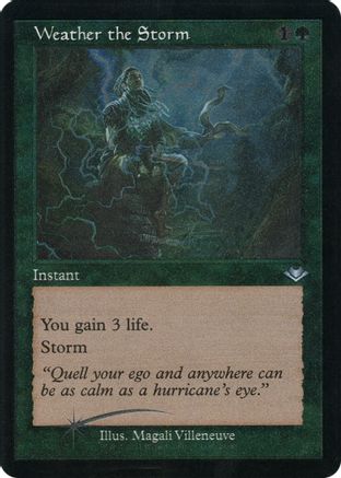Weather the Storm (Retro Frame) (Foil Etched) |  Foil (024) [Modern Horizons]