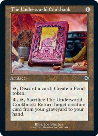 The Underworld Cookbook (Retro Frame) (Foil Etched) |  Foil (434) [Modern Horizons 2]