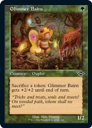 Glimmer Bairn (Retro Frame) (Foil Etched) |  Foil (413) [Modern Horizons 2]