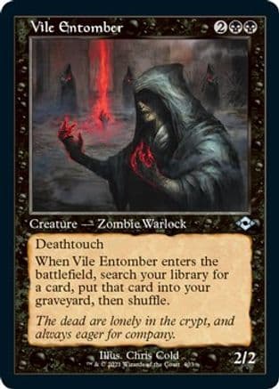 Vile Entomber (Retro Frame) (Foil Etched) |  Foil (403) [Modern Horizons 2]