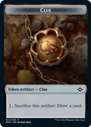 Clue (014) Token |  (014) [Modern Horizons 2]