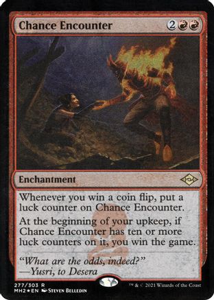 Chance Encounter (Foil Etched) |  Foil (277) [Modern Horizons 2]