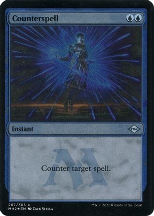 Counterspell (Foil Etched) |  Foil (267) [Modern Horizons 2]