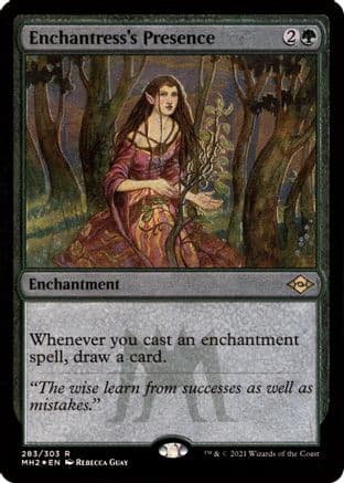Enchantress's Presence (Foil Etched) |  Foil (283) [Modern Horizons 2]