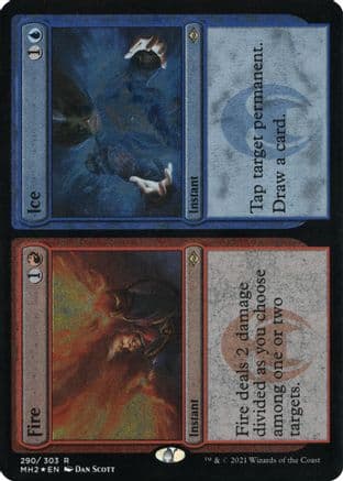 Fire // Ice (Foil Etched) |  Foil (290) [Modern Horizons 2]
