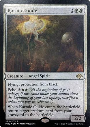 Karmic Guide (Foil Etched) |  Foil (263) [Modern Horizons 2]