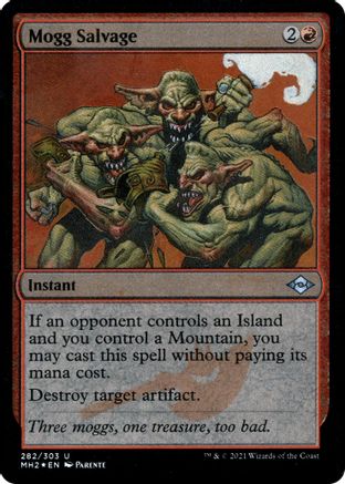 Mogg Salvage (Foil Etched) |  Foil (282) [Modern Horizons 2]