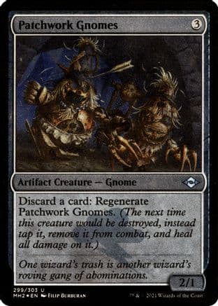 Patchwork Gnomes (Foil Etched) |  Foil (299) [Modern Horizons 2]