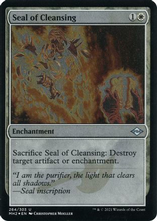 Seal of Cleansing (Foil Etched) |  Foil (264) [Modern Horizons 2]
