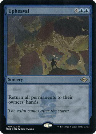 Upheaval (Foil Etched) |  Foil (270) [Modern Horizons 2]