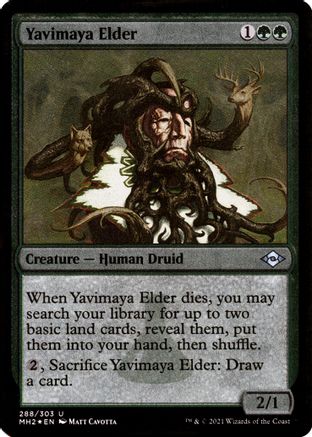 Yavimaya Elder (Foil Etched) |  Foil (288) [Modern Horizons 2]