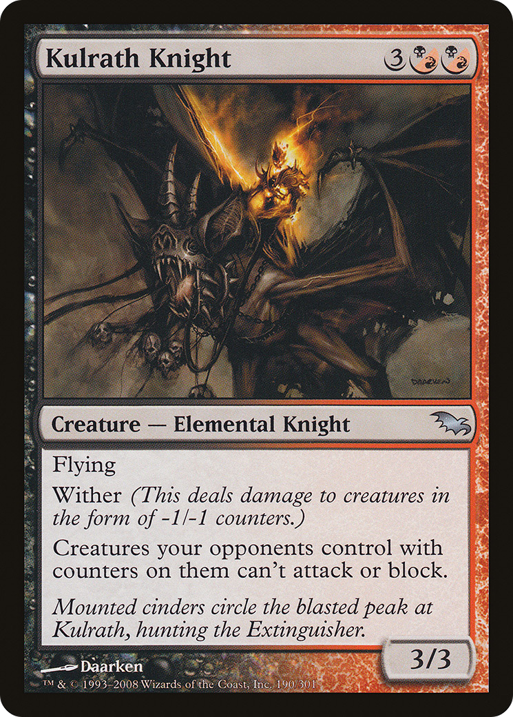 Kulrath Knight [Shadowmoor] Foil