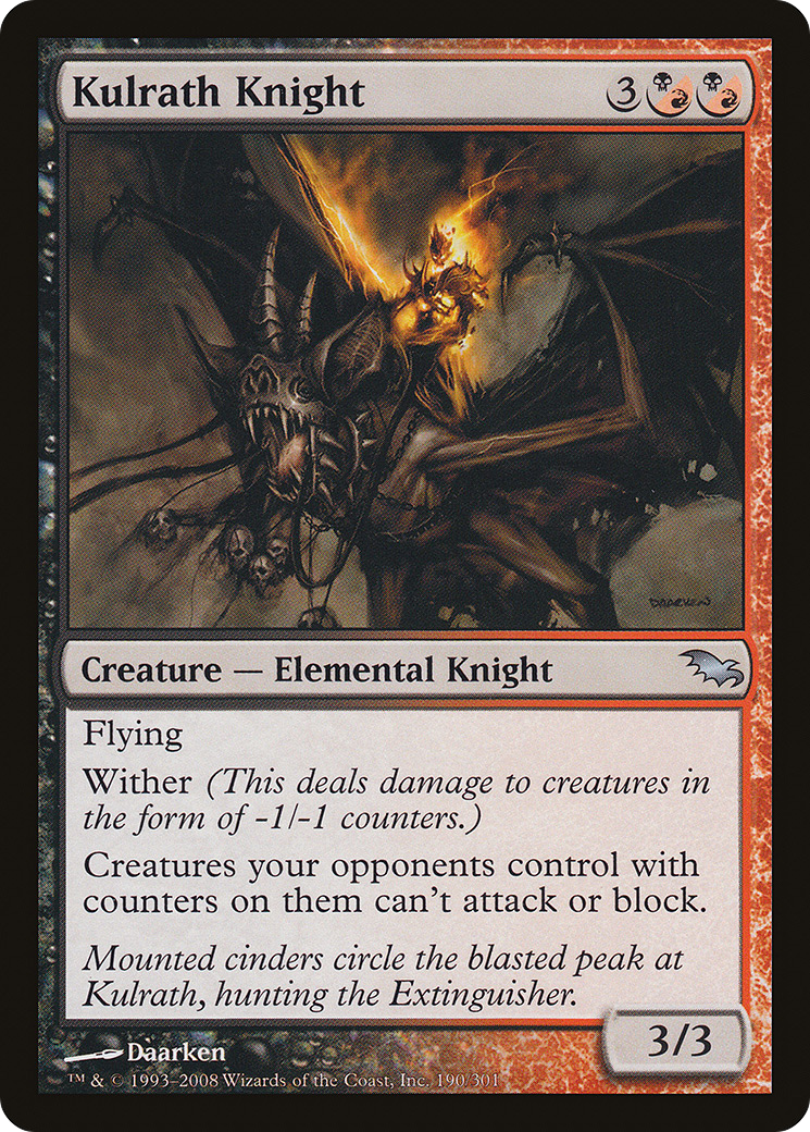 Kulrath Knight [Shadowmoor] Foil