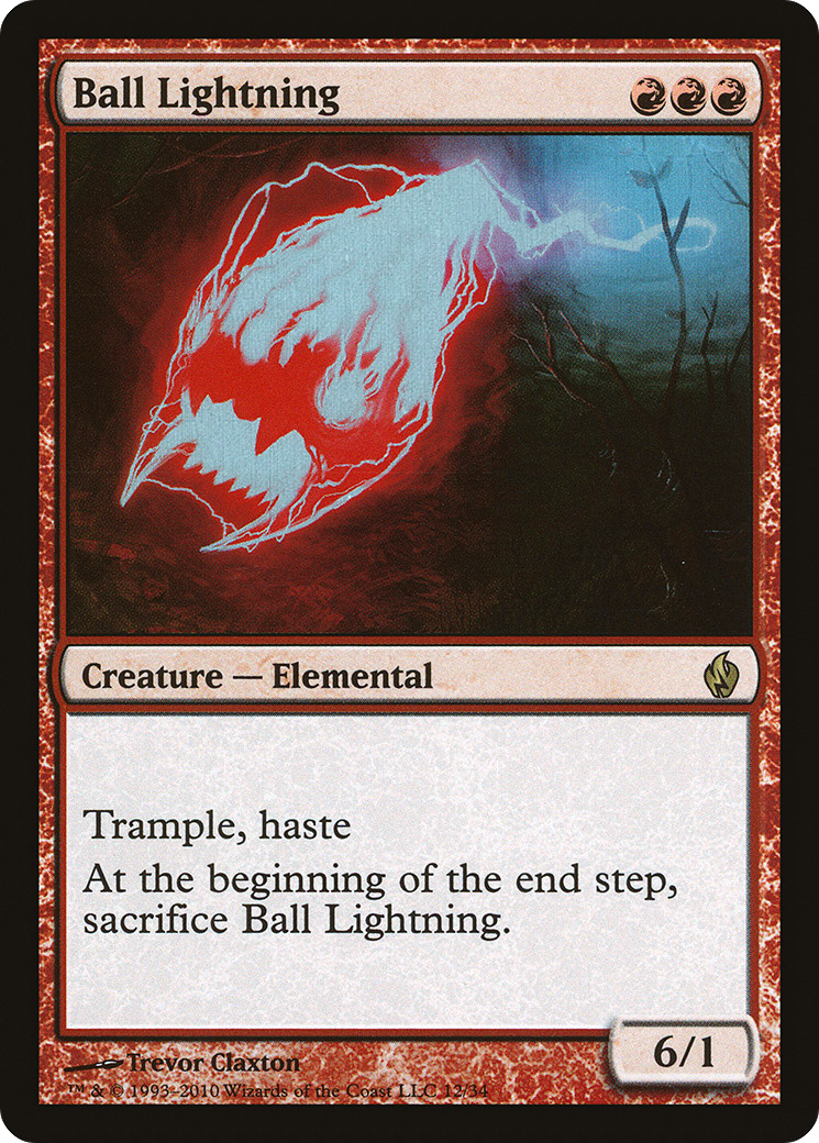 Ball Lightning (PD2-012) - Premium Deck Series: Fire and Lightning Foil