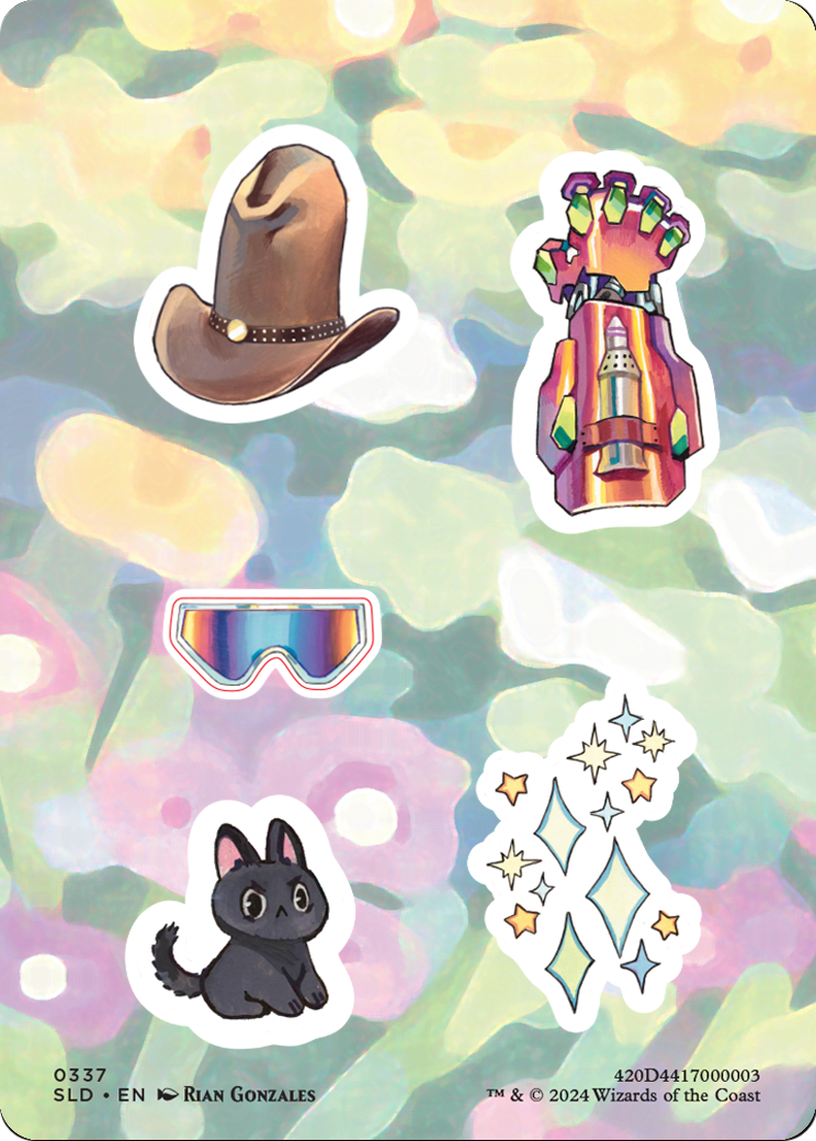 Sticker sheet (337) [Secret Lair Drop]  Foil