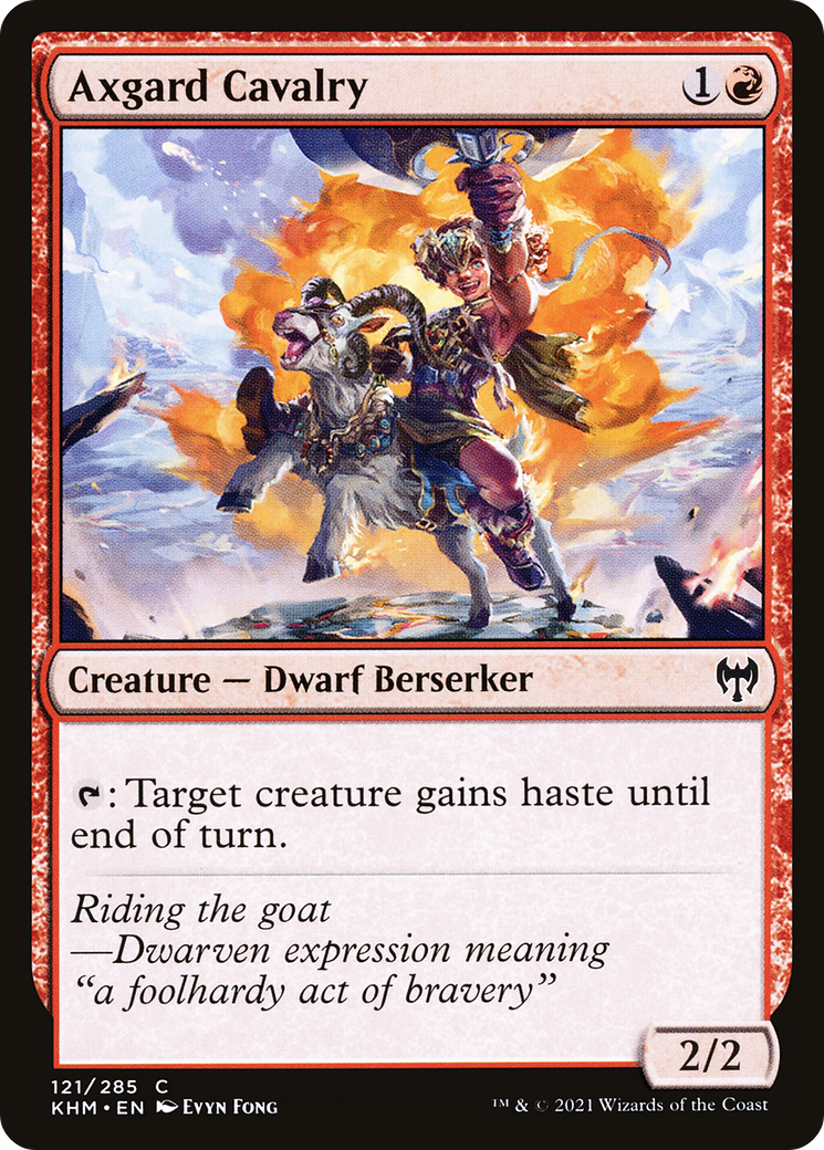 Axgard Cavalry [Kaldheim] Foil