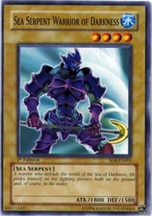 Sea Serpent Warrior of Darkness [SD4-EN003] Common