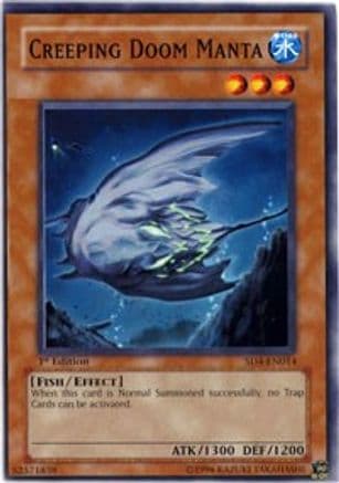 Creeping Doom Manta [SD4-EN014] Common
