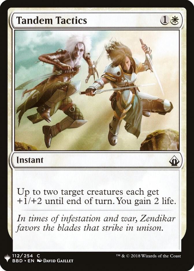 Tandem Tactics BBD-112/5075 (The List Reprints) 