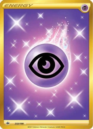 Psychic Energy (Secret) 232/198 - SWSH06 Chilling Reign Holofoil