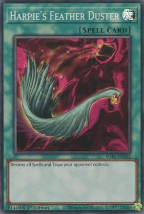 Harpie's Feather Duster [EGS1-EN022] Super Rare
