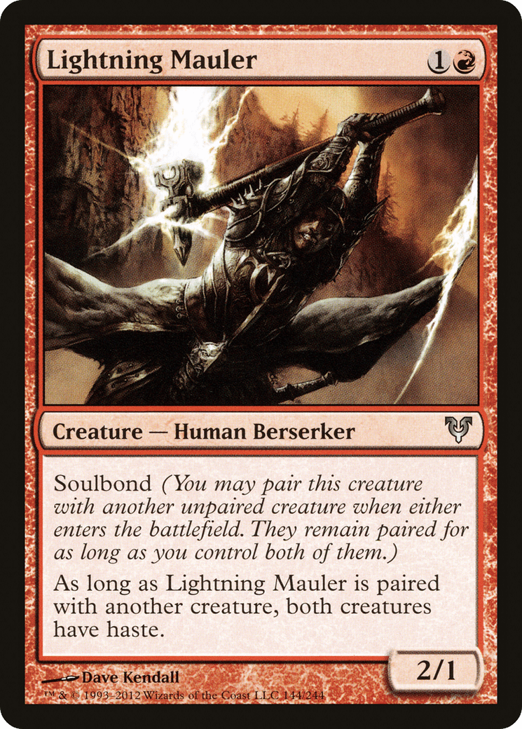 Lightning Mauler [Avacyn Restored] Foil