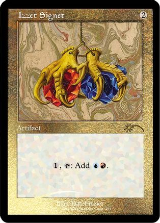Izzet Signet (Foil Etched) (293) [Secret Lair Drop Series]  Foil