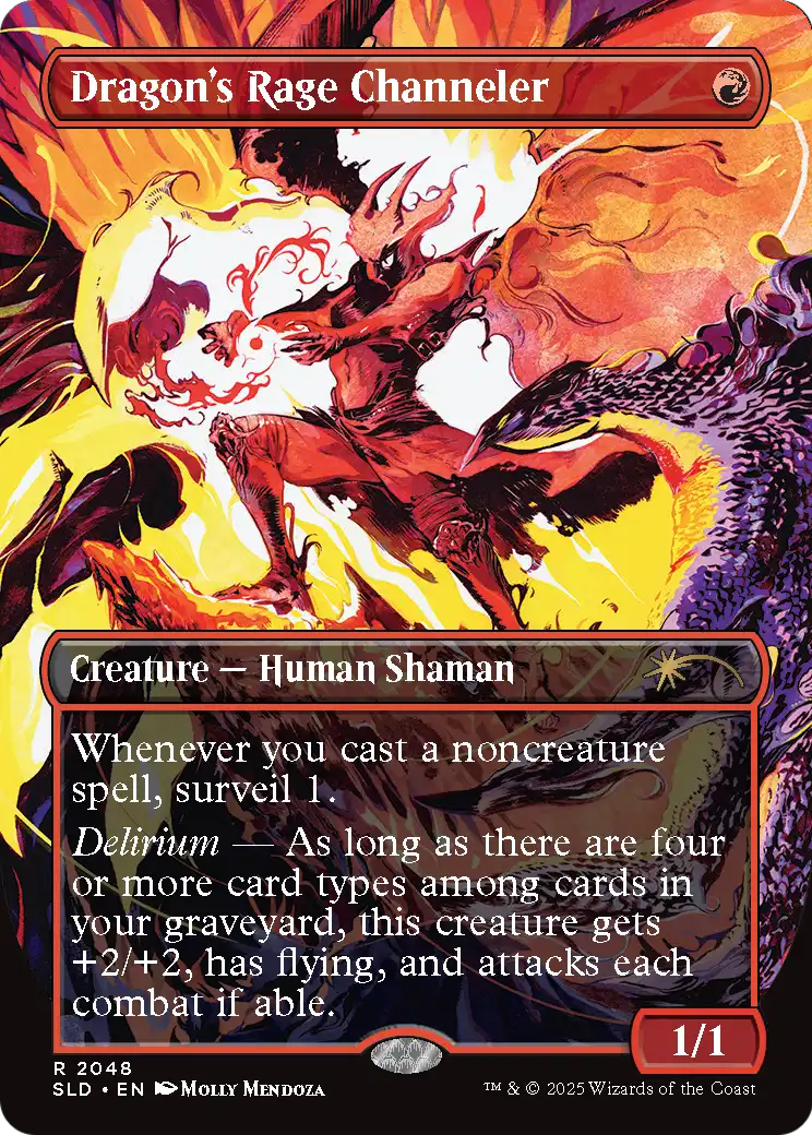 Dragon's Rage Channeler (2048) (Rainbow Foil) (2048) [Secret Lair Drop Series]