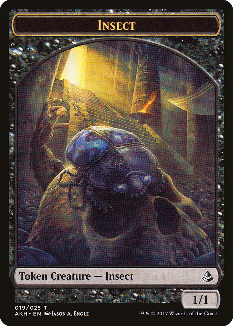Insect (019) [Amonkhet Tokens]  Foil