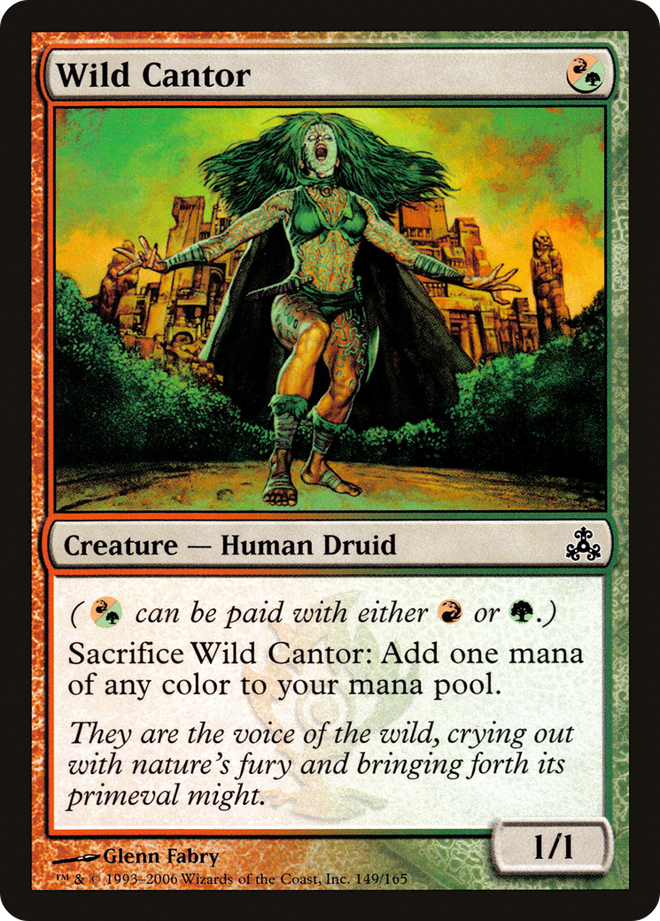 Wild Cantor [Guildpact] Foil
