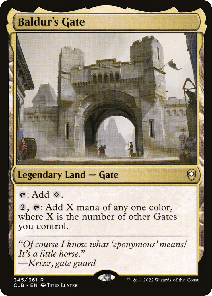 Baldur's Gate [Commander Legends: Battle for Baldur's Gate] Foil