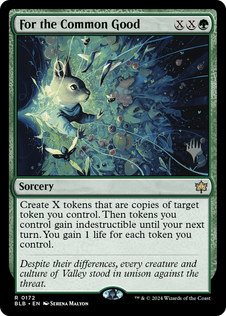 For the Common Good (Promo Pack) [Bloomburrow Promos]