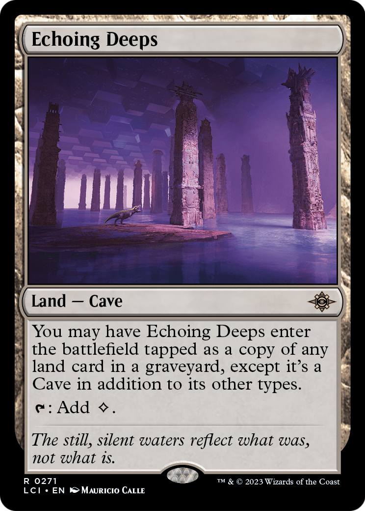 Echoing Deeps [The Lost Caverns of Ixalan] Foil