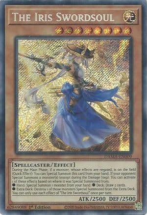 The Iris Swordsoul [DAMA-EN009] Secret Rare