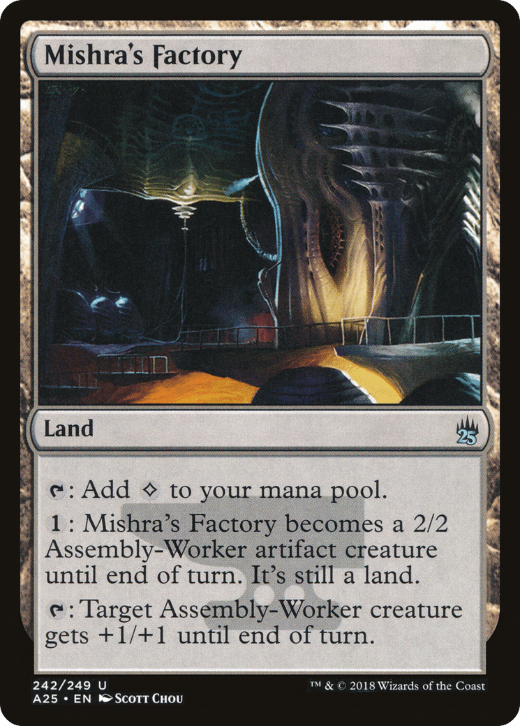 Mishra's Factory [Masters 25] Foil
