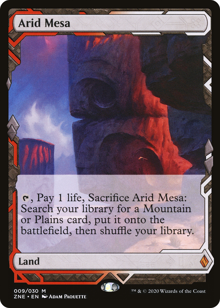 Arid Mesa (Expeditions) [Zendikar Rising Expeditions] Foil
