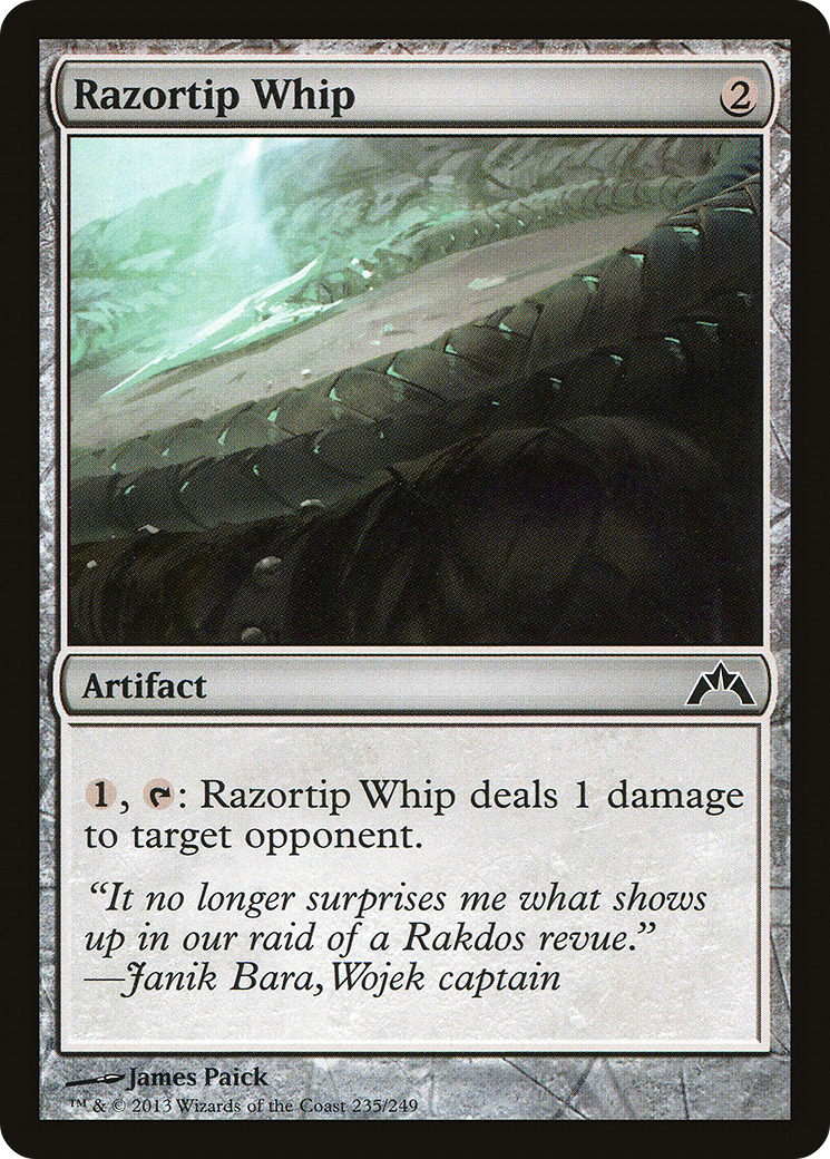 Razortip Whip [Gatecrash] Foil