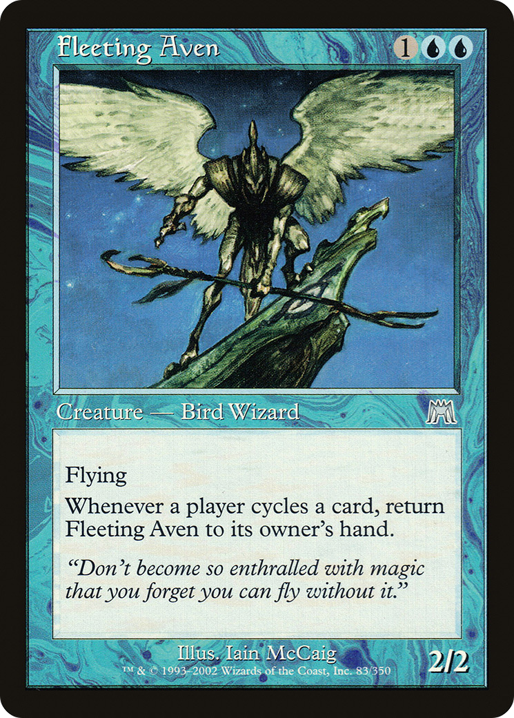 Fleeting Aven [Onslaught] Foil