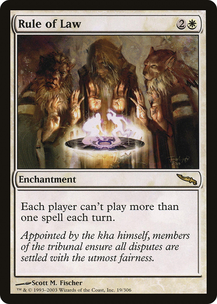 Rule of Law [Mirrodin] Foil