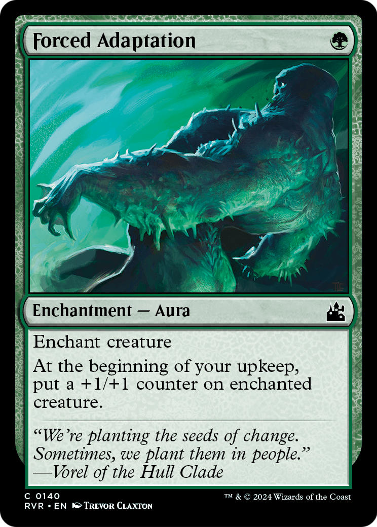 Forced Adaptation [Ravnica Remastered] Foil