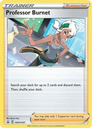 Professor Burnet SWSH167/307 - SWSH Sword & Shield Promo Cards