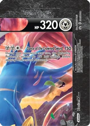 Zacian V-UNION SWSH164 SWSH164/307 - SWSH Sword & Shield Promo Cards Holofoil