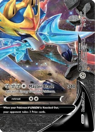 Zacian V-UNION SWSH166 SWSH166/307 - SWSH Sword & Shield Promo Cards Holofoil