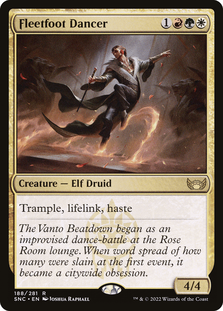 Fleetfoot Dancer [Streets of New Capenna] Foil