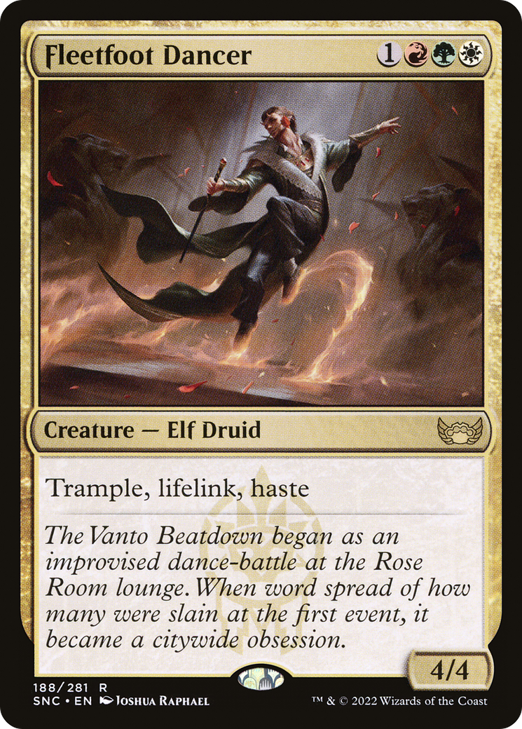 Fleetfoot Dancer [Streets of New Capenna] Foil