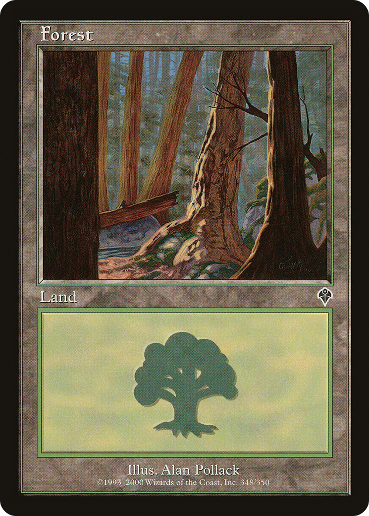 Forest (348) [Invasion] Foil