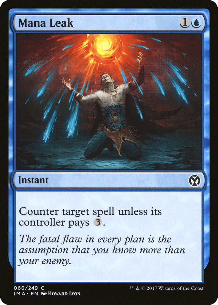 Mana Leak [Iconic Masters] Foil